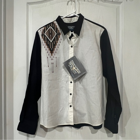 NWT Vintage Brooks & Dunn Button Down - Picture 1 of 9